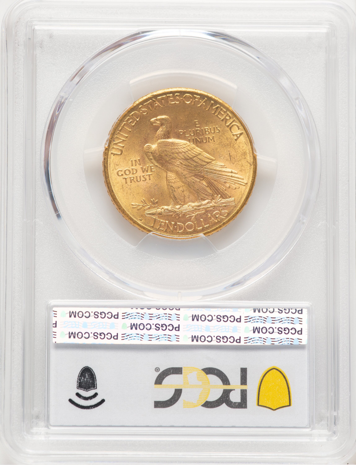 1914-D $10 Indian Eagle PCGS MS63 (774717003). Second Image
