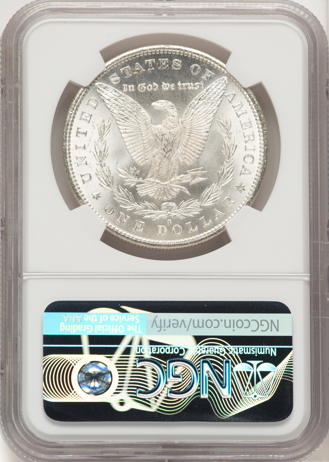 1879-S Morgan Dollar NGC MS67+ (778971038). Second Image