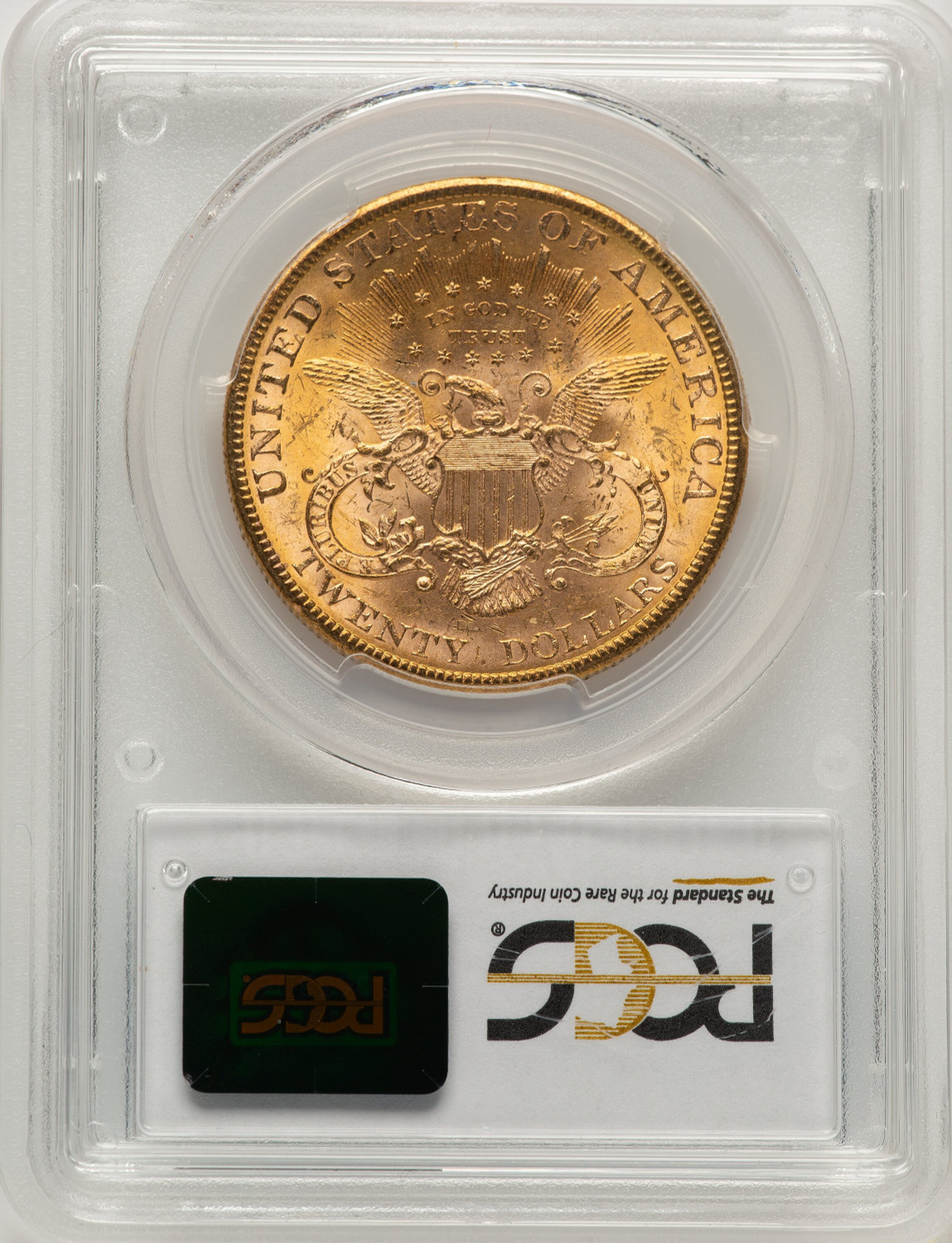 1900 $20 Liberty Double Eagle PCGS MS63+ (776498020). Second Image