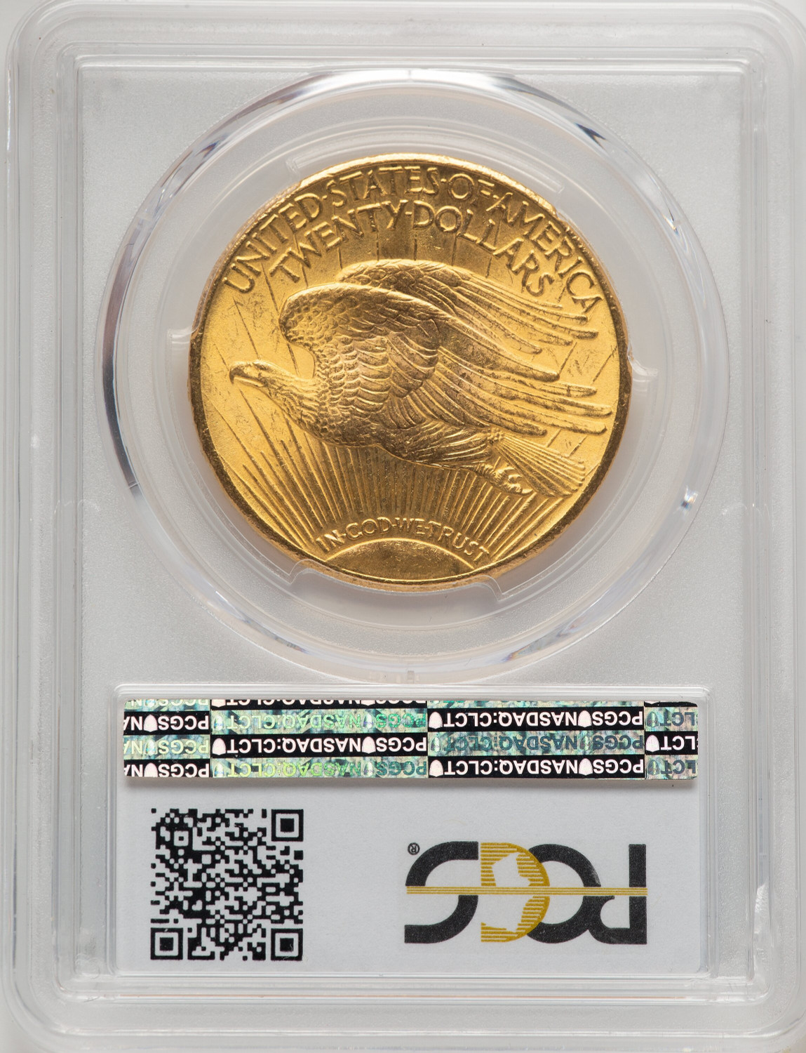 1927 $20 Saint-Gaudens Double Eagle PCGS MS65+. Second Image