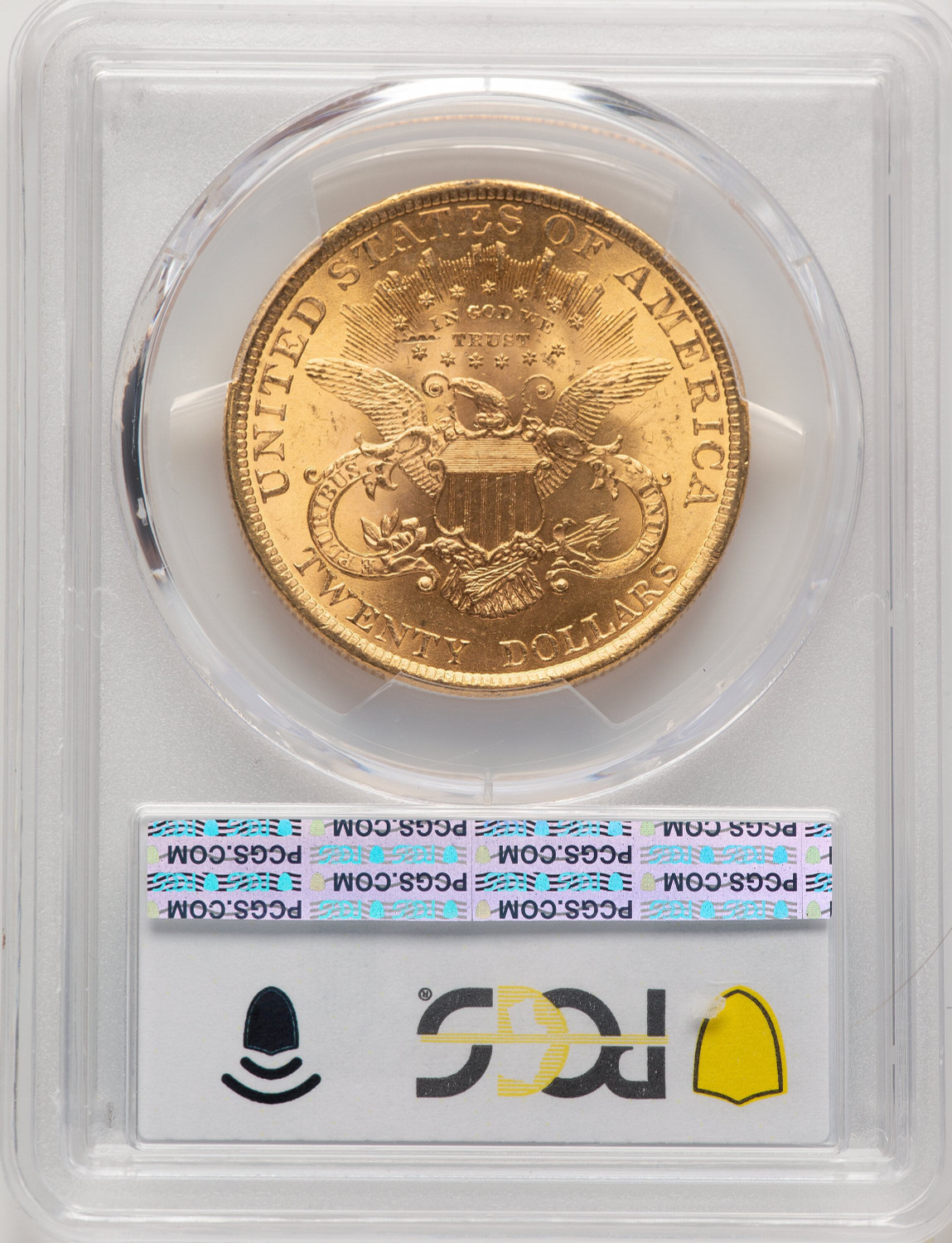 1900 $20 Liberty Double Eagle PCGS MS63+ (777304047). Second Image