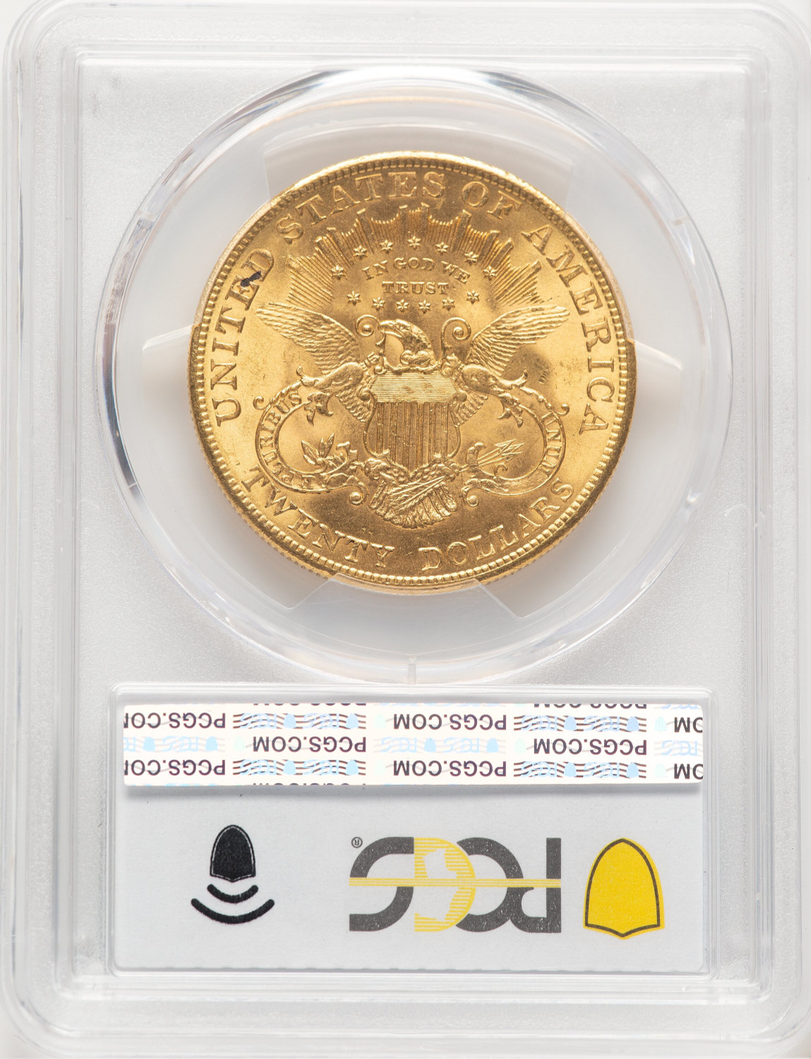 1904 $20 Liberty Brown Label Liberty Double Eagle PCGS MS65. Second Image