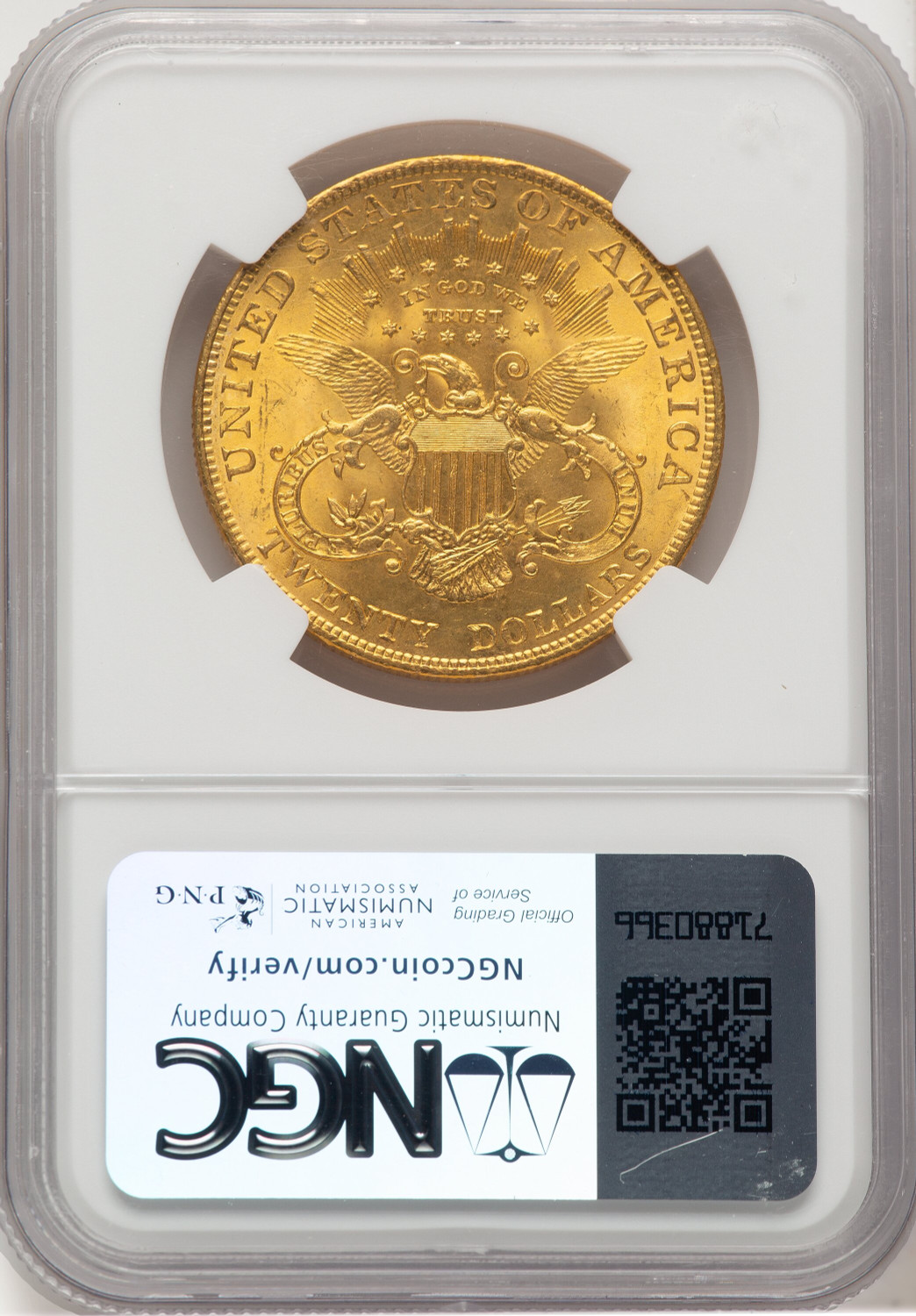 1904 $20 Liberty Liberty Double Eagle NGC MS65+ (778184001). Second Image