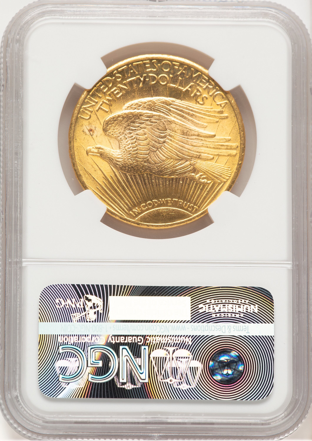 1924 $20 Saint Saint-Gaudens Double Eagle NGC MS65+ (778531031). Second Image