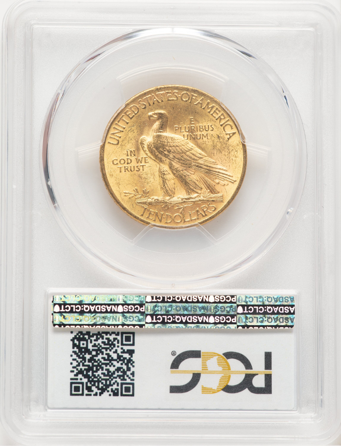 1932 $10 Indian Eagle PCGS MS63+. Second Image