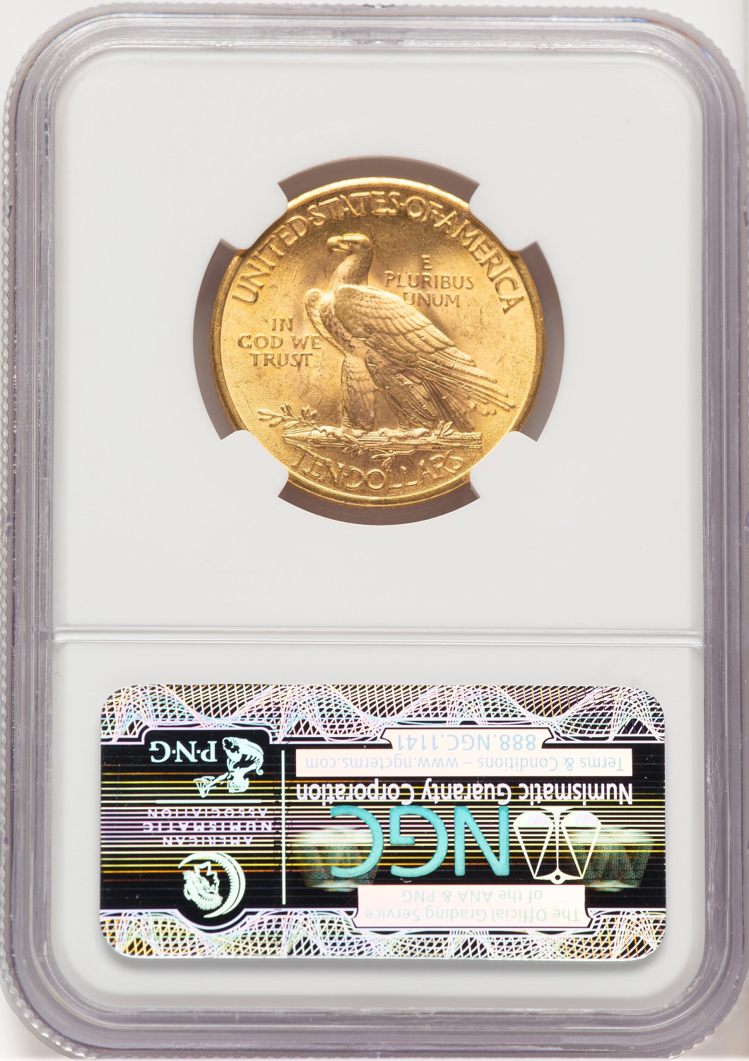 1932 $10 Indian Eagle NGC MS65 (779511004). Second Image