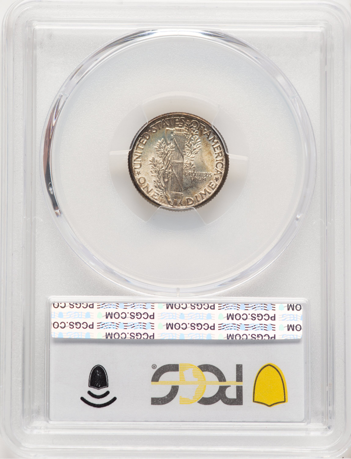 1928 10C FB Mercury Dime PCGS MS67. Second Image