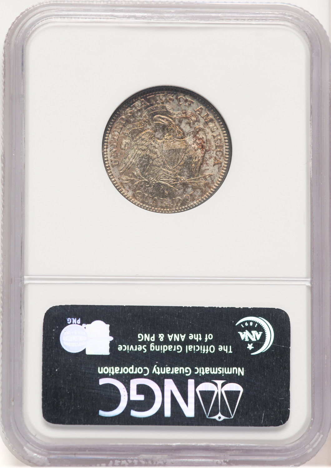 1877-S 25C Seated Quarter NGC MS68. Second Image