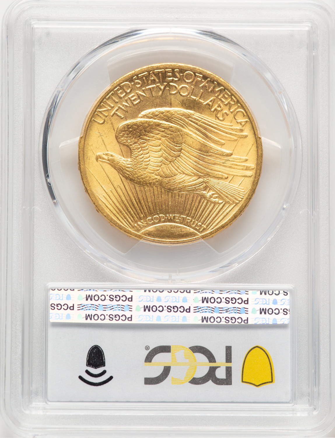 1908 $20 MOTTO Saint-Gaudens Double Eagle PCGS MS65. Second Image