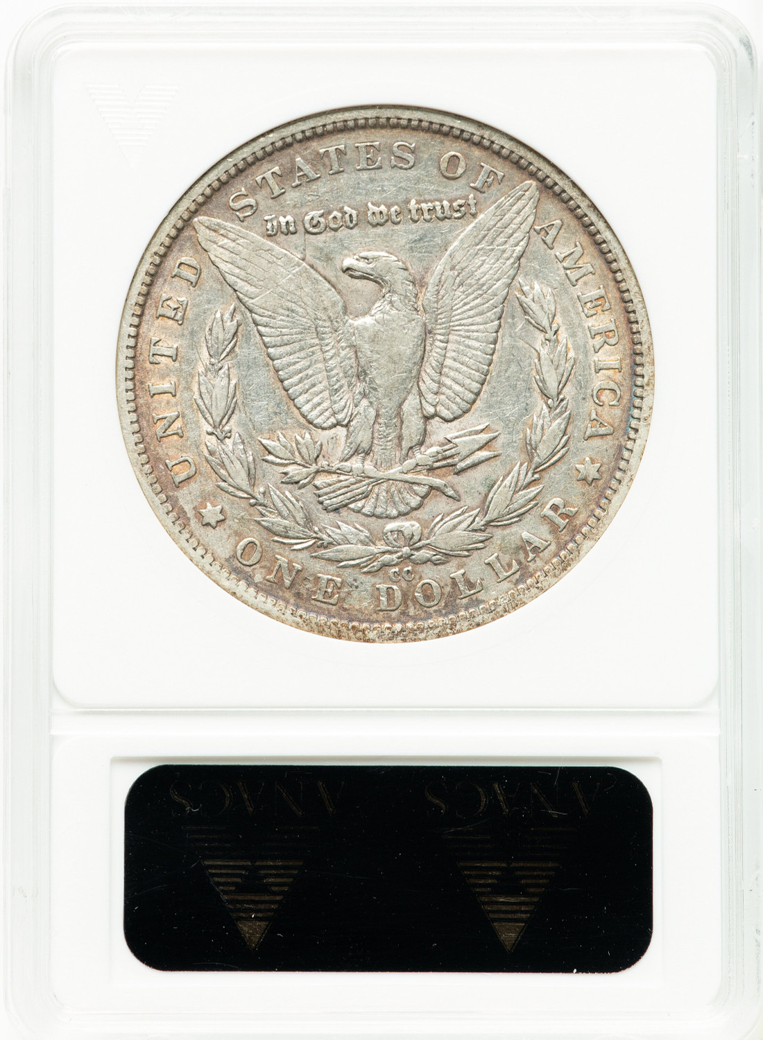 1879-CC Morgan Dollar ANACS XF40. Second Image