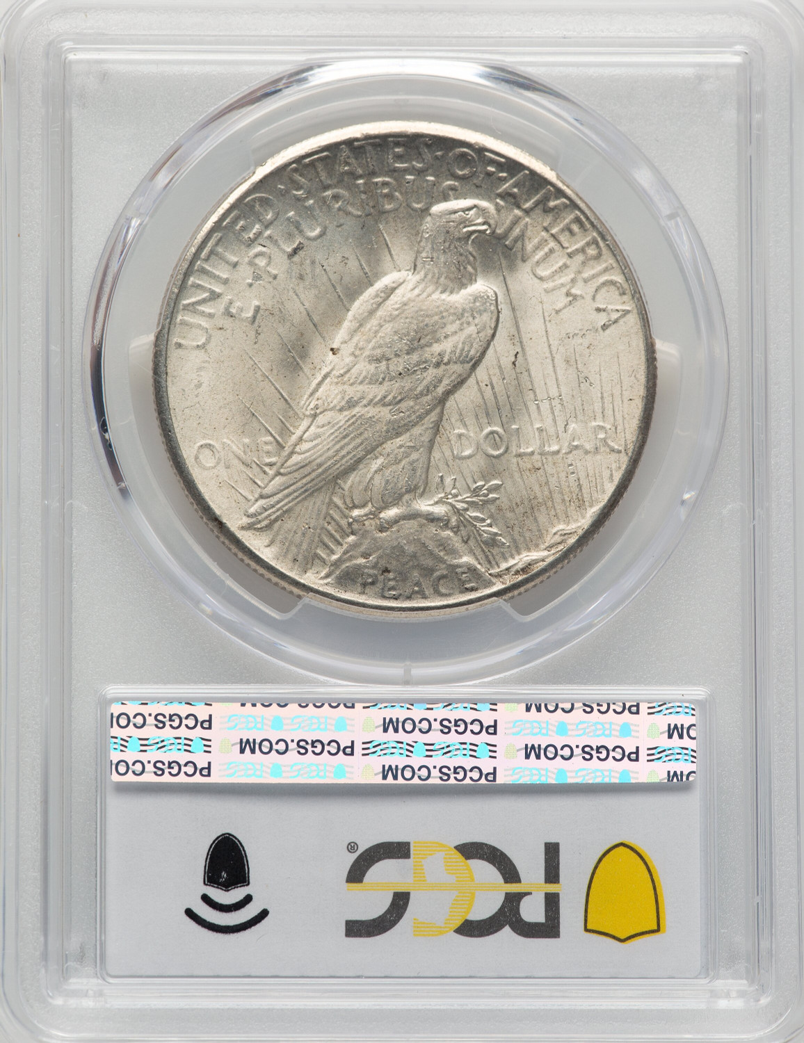 1928 Peace Dollar PCGS MS65. Second Image
