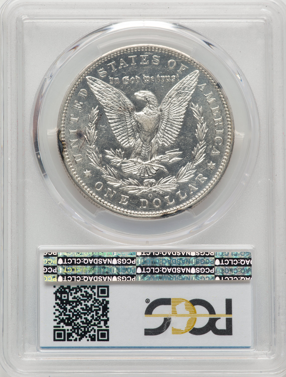 1895-O Morgan Dollar PCGS AU55. Second Image