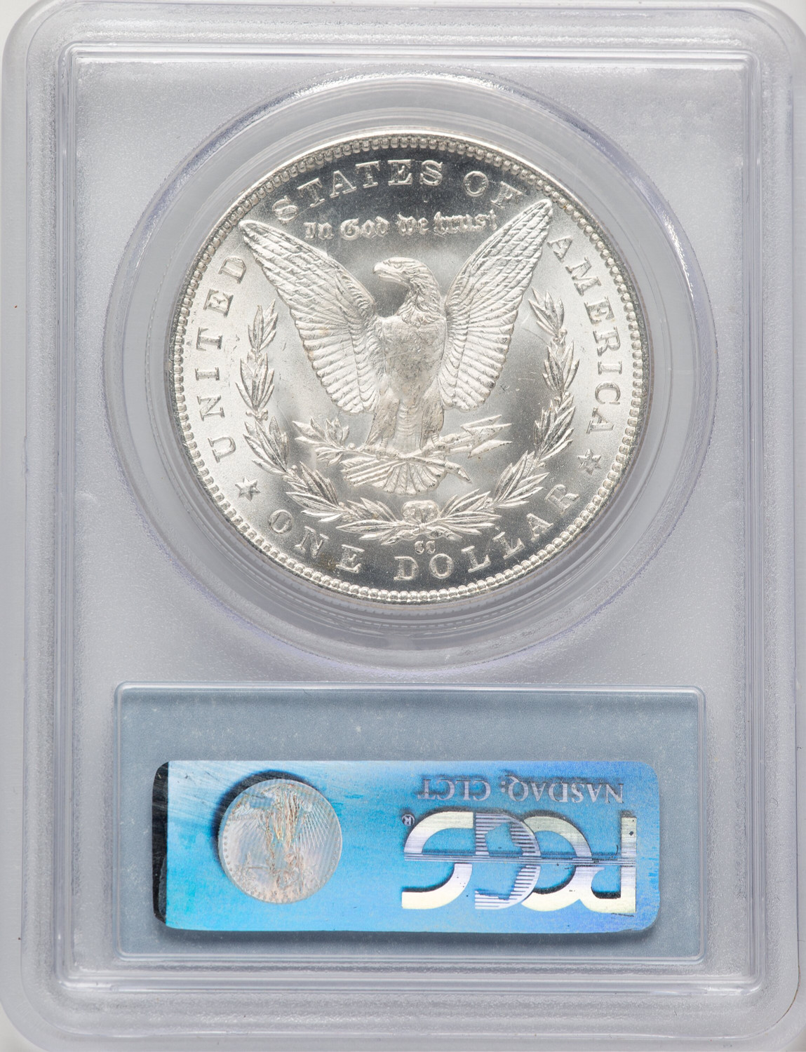 1883-CC Morgan Dollar PCGS MS65 (777410141). Second Image