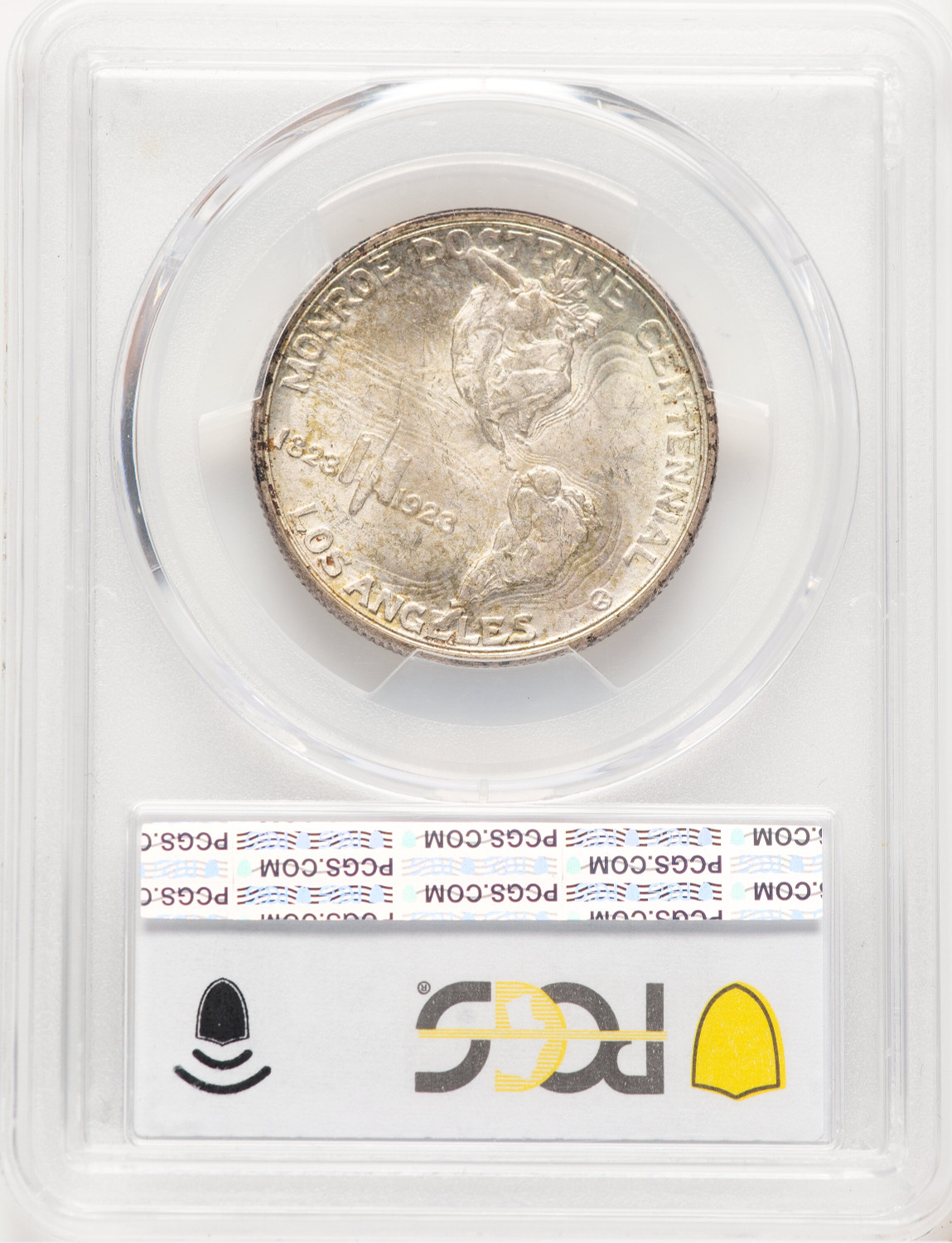1923-S 50C Monroe Commemorative Silver PCGS MS66+. Second Image