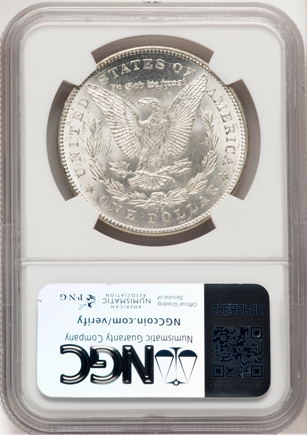 1878-CC Morgan Dollar NGC MS62 (777581076). Second Image