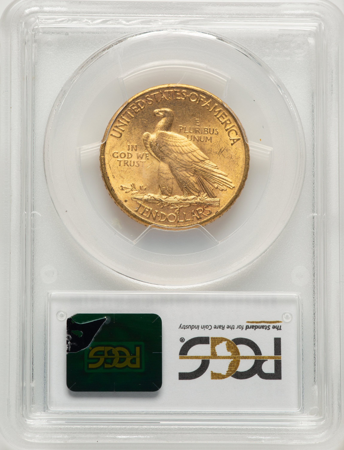 1913-S $10 Indian Eagle PCGS MS63. Second Image