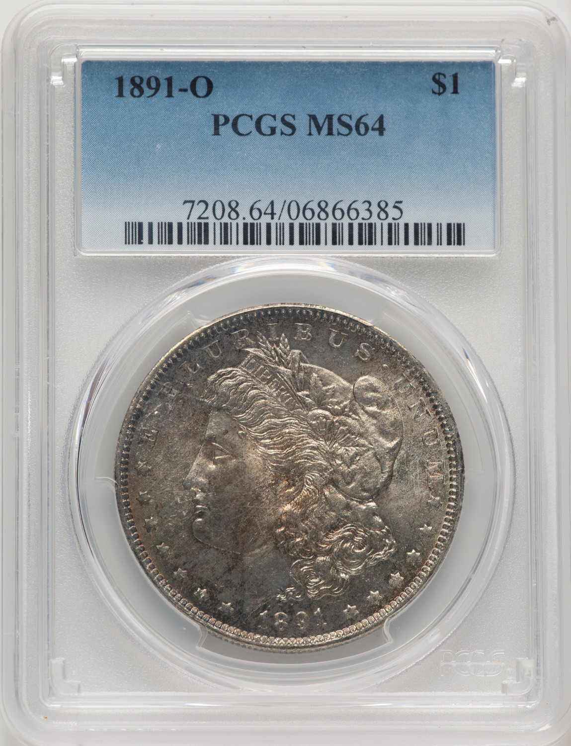 1891-O Morgan Dollar PCGS MS64 (778273005)