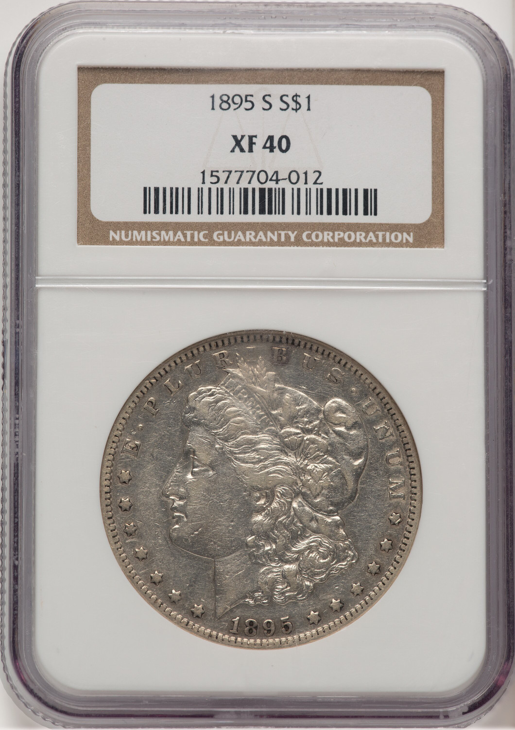 1895-S Morgan Dollar NGC XF40