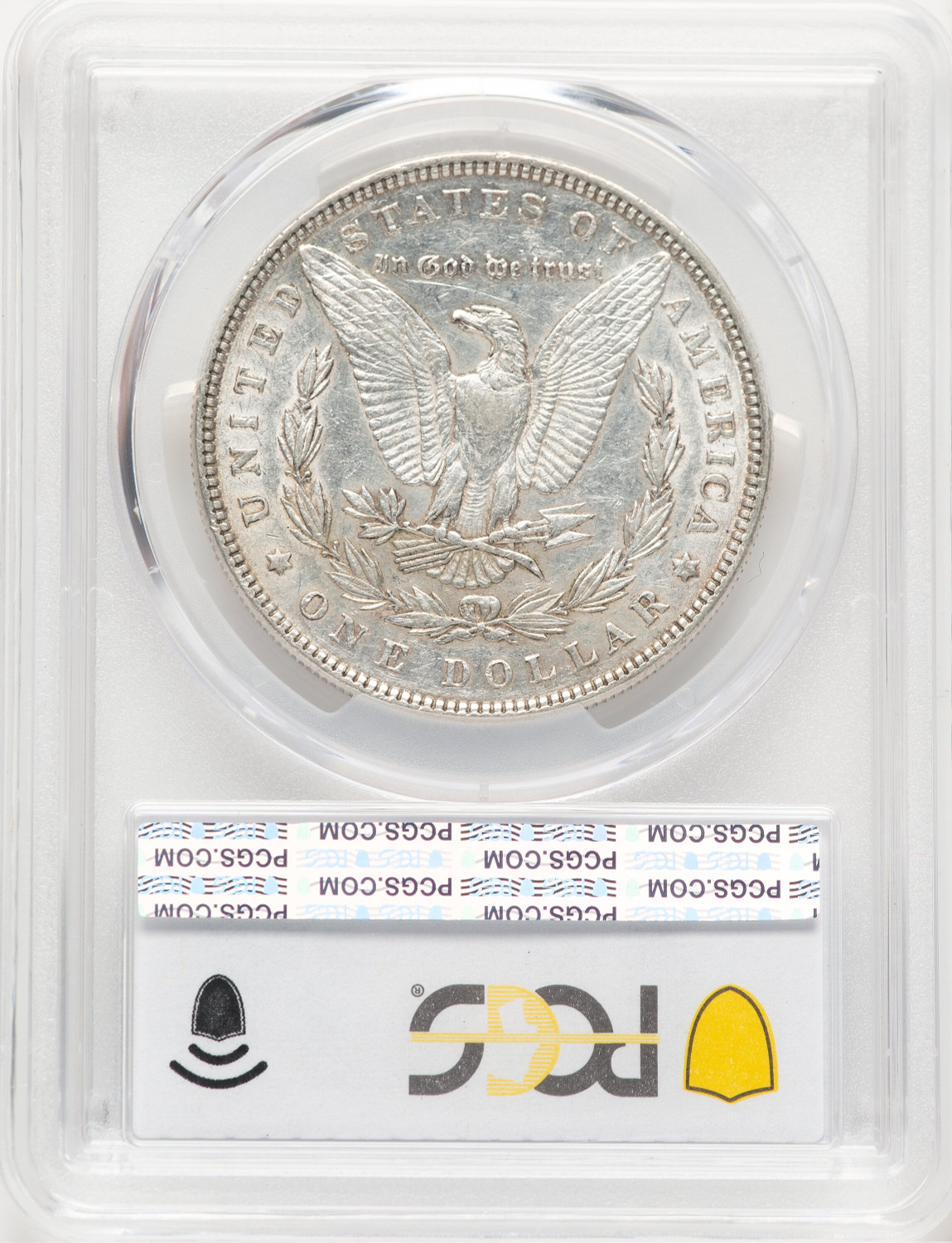 1893 Morgan Dollar PCGS AU50 (778883022). Second Image