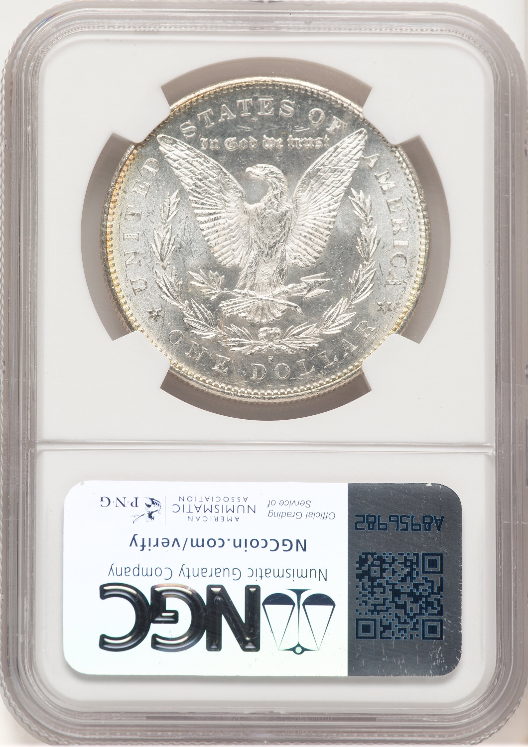 1879-S Reverse of 1878 Morgan Dollar NGC MS63 (507439007). Second Image