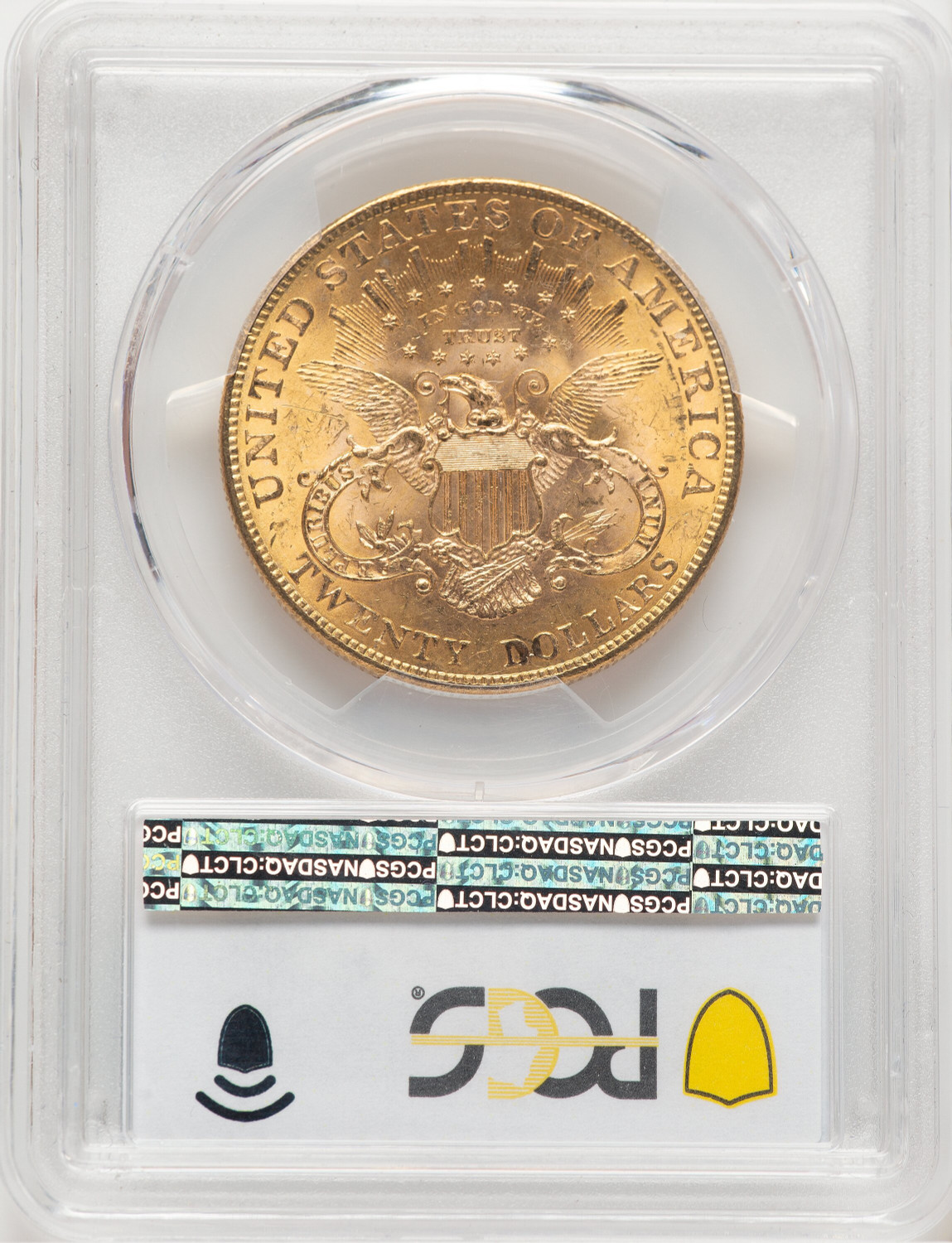 1901 $20 Liberty Double Eagle PCGS MS63+ (777621001). Second Image
