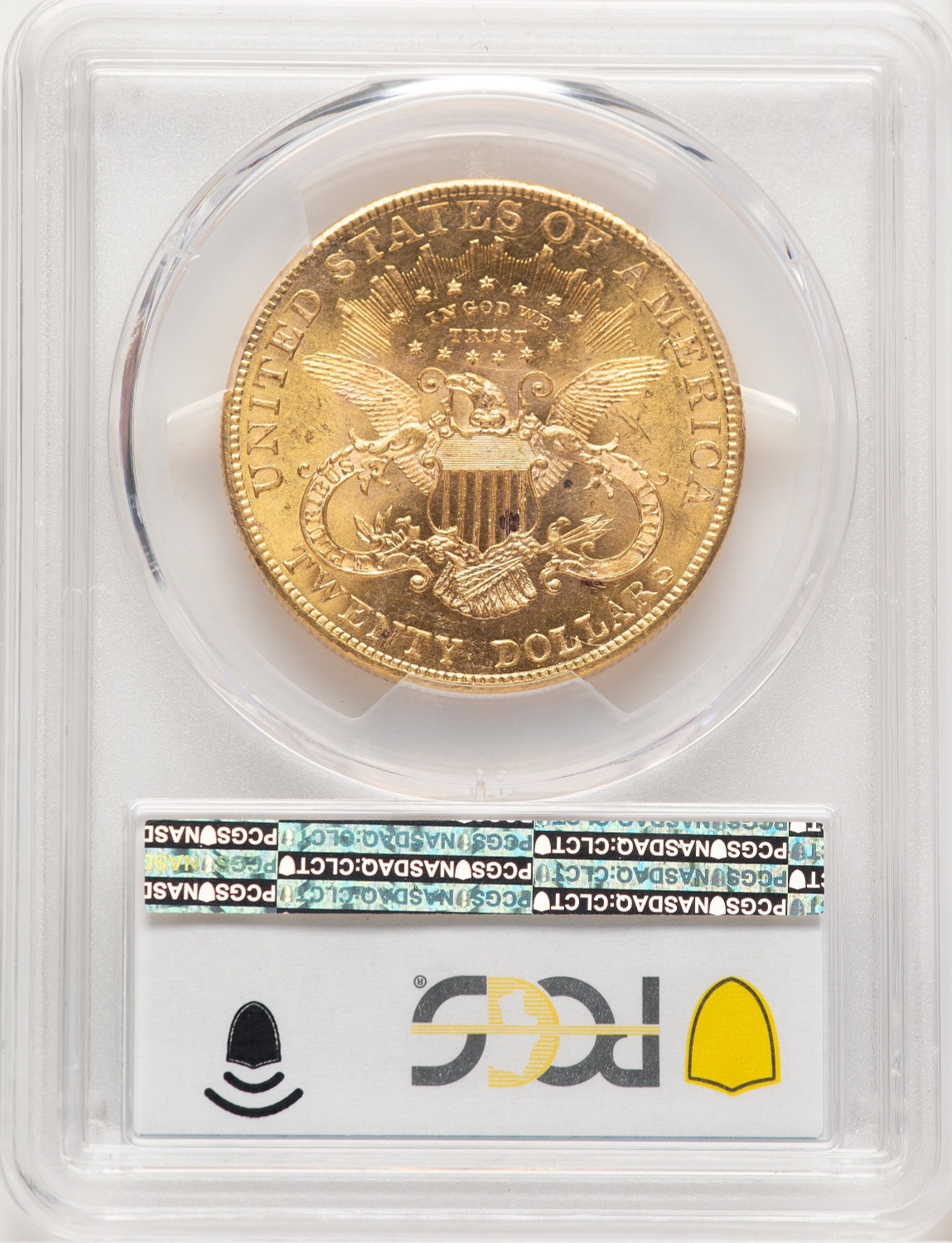 1901 $20 Liberty Double Eagle PCGS MS63+ (778189008). Second Image