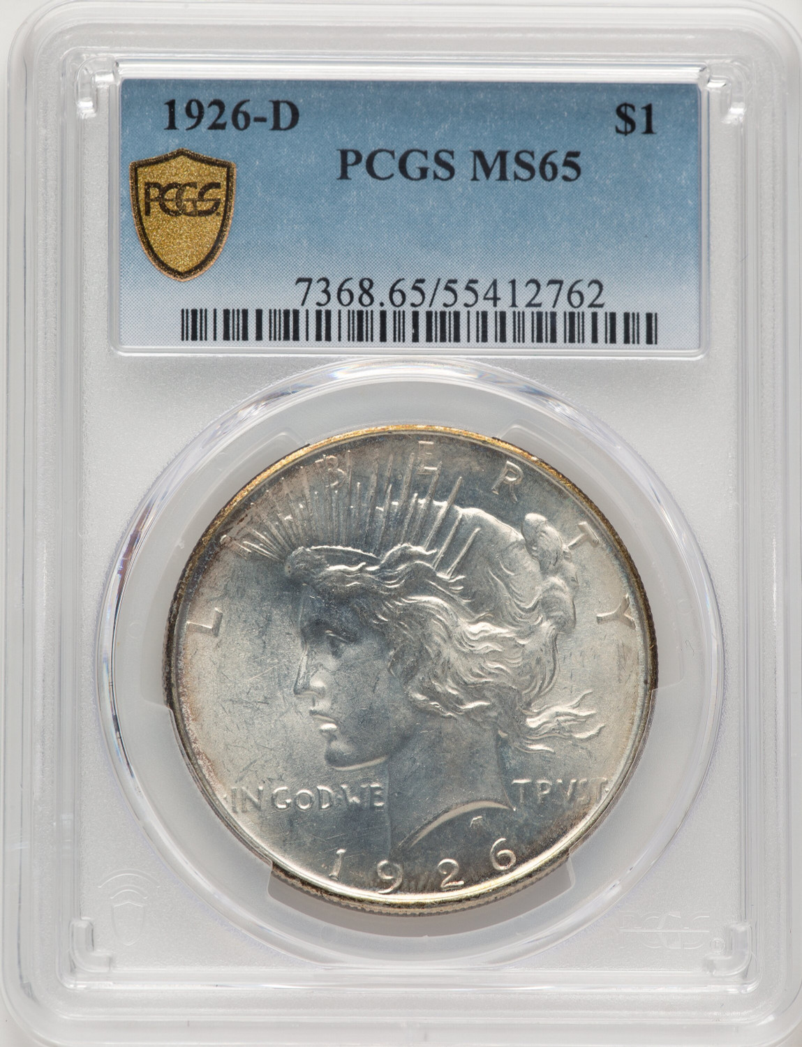 1926-D Peace Dollar PCGS MS65 (521164004)