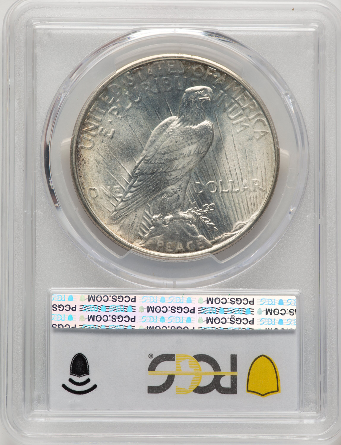 1926-D Peace Dollar PCGS MS65 (521164004). Second image.