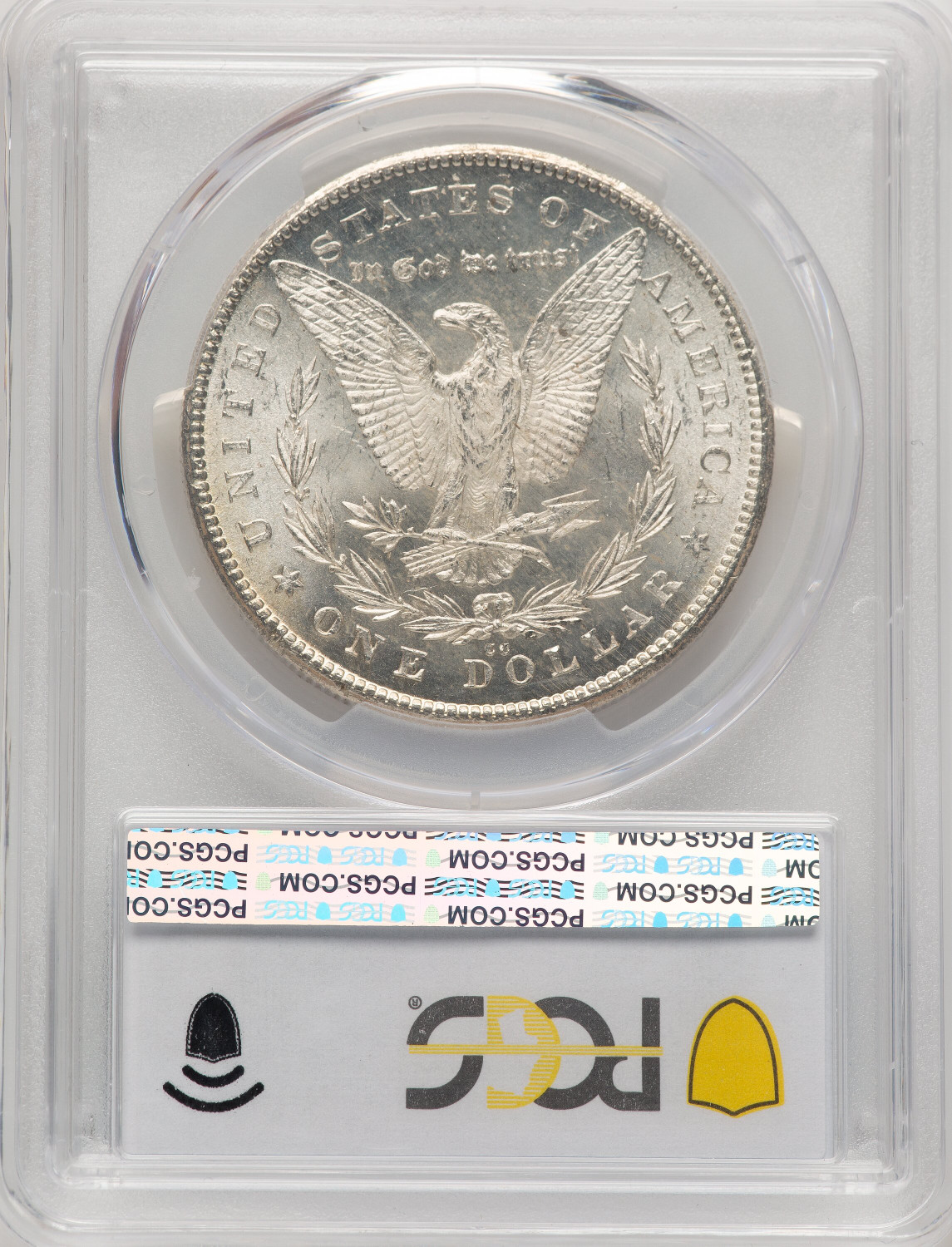 1878-CC Morgan Dollar PCGS MS64 (521164029). Second image.