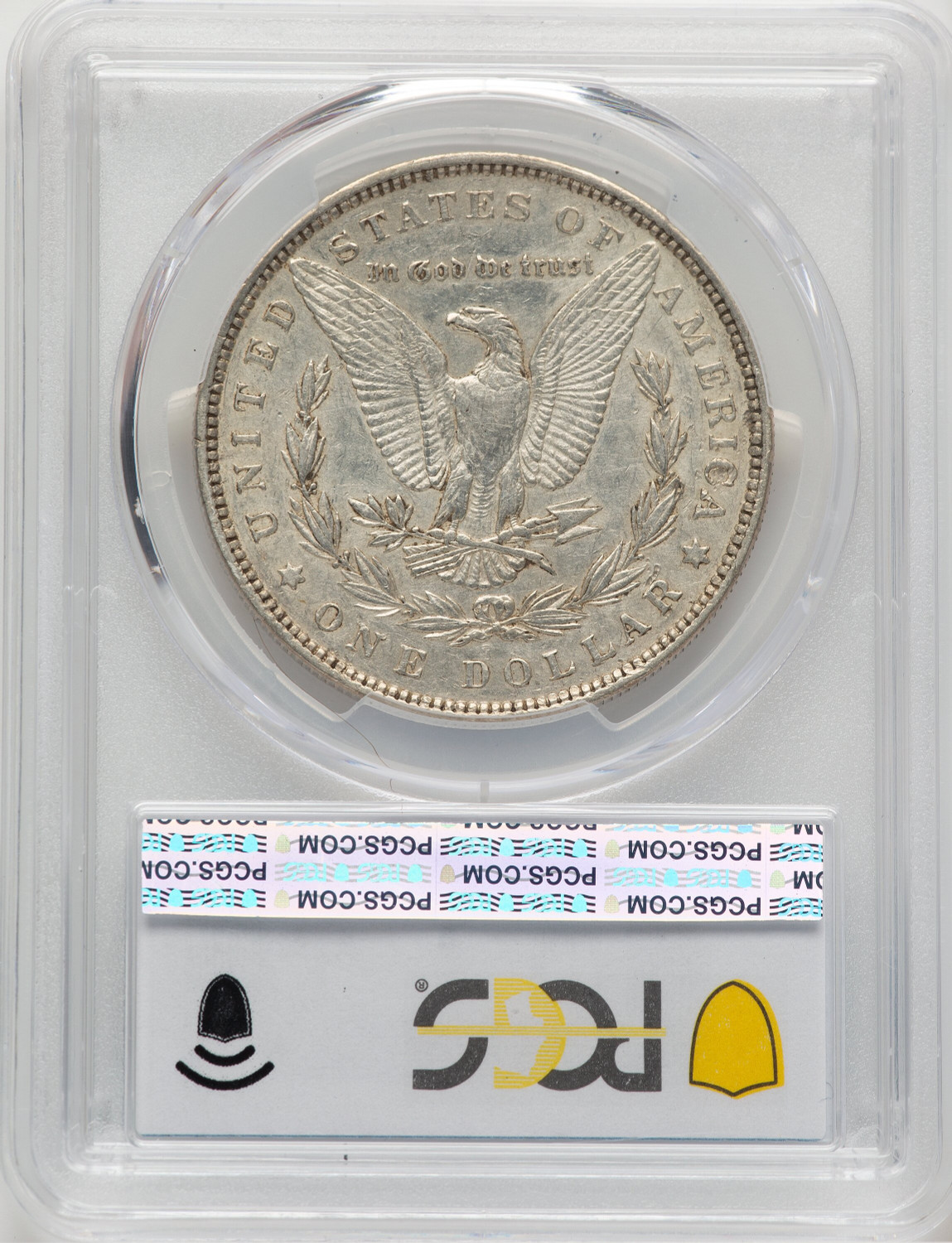 1893 Morgan Dollar PCGS AU50 (778344005). Second Image