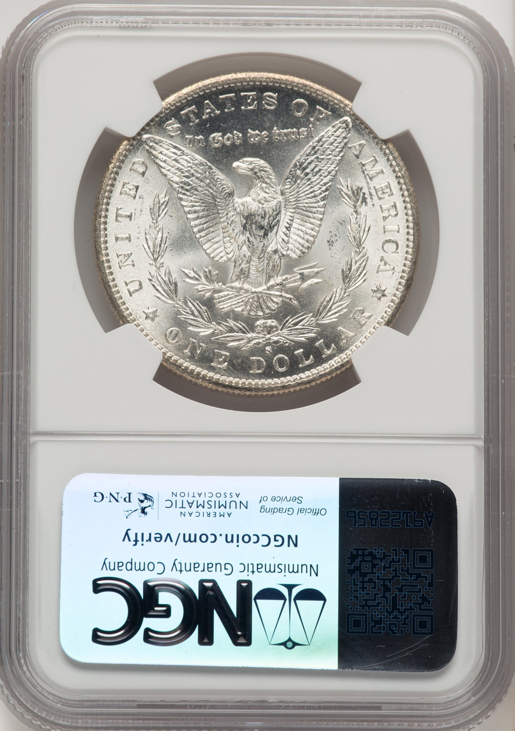 1889-S Morgan Dollar NGC MS64 (778560022). Second Image