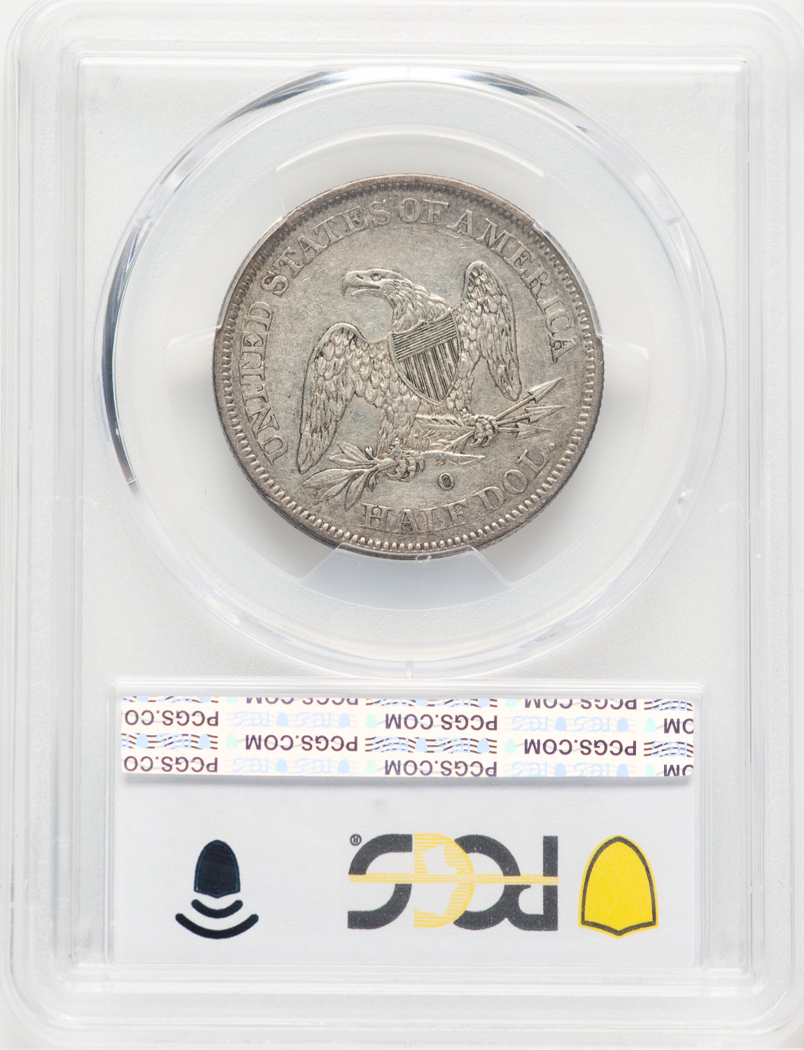 1842-O 50C Medium Date Seated Half Dollar PCGS XF45. Second Image