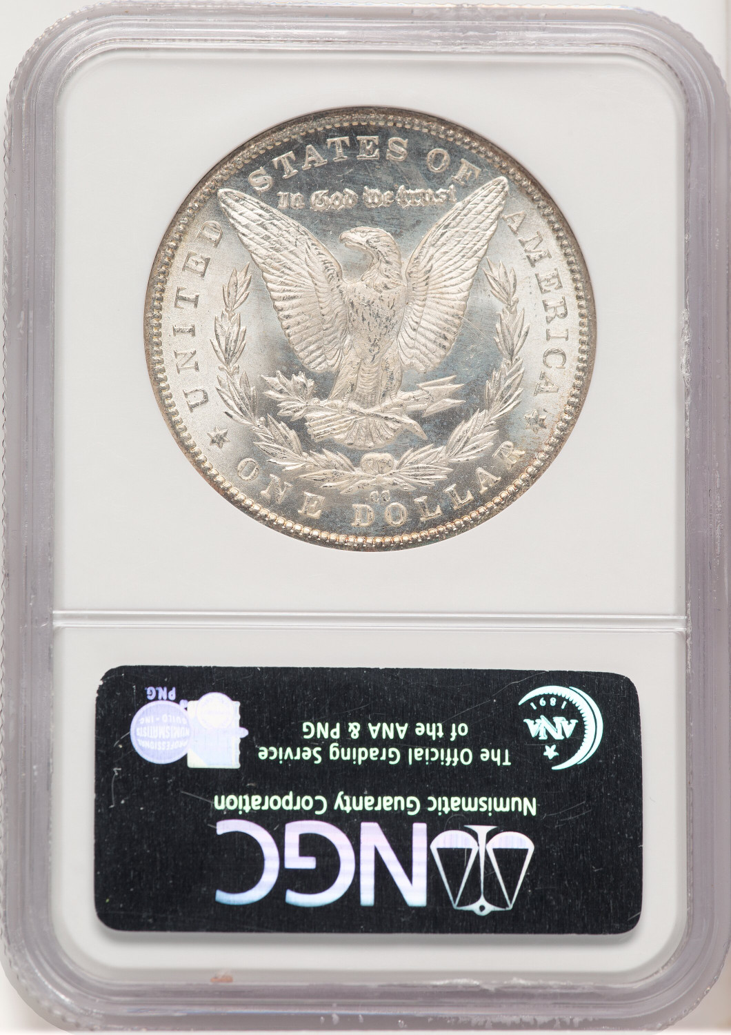 1884-CC Morgan Dollar NGC MS65. Second Image