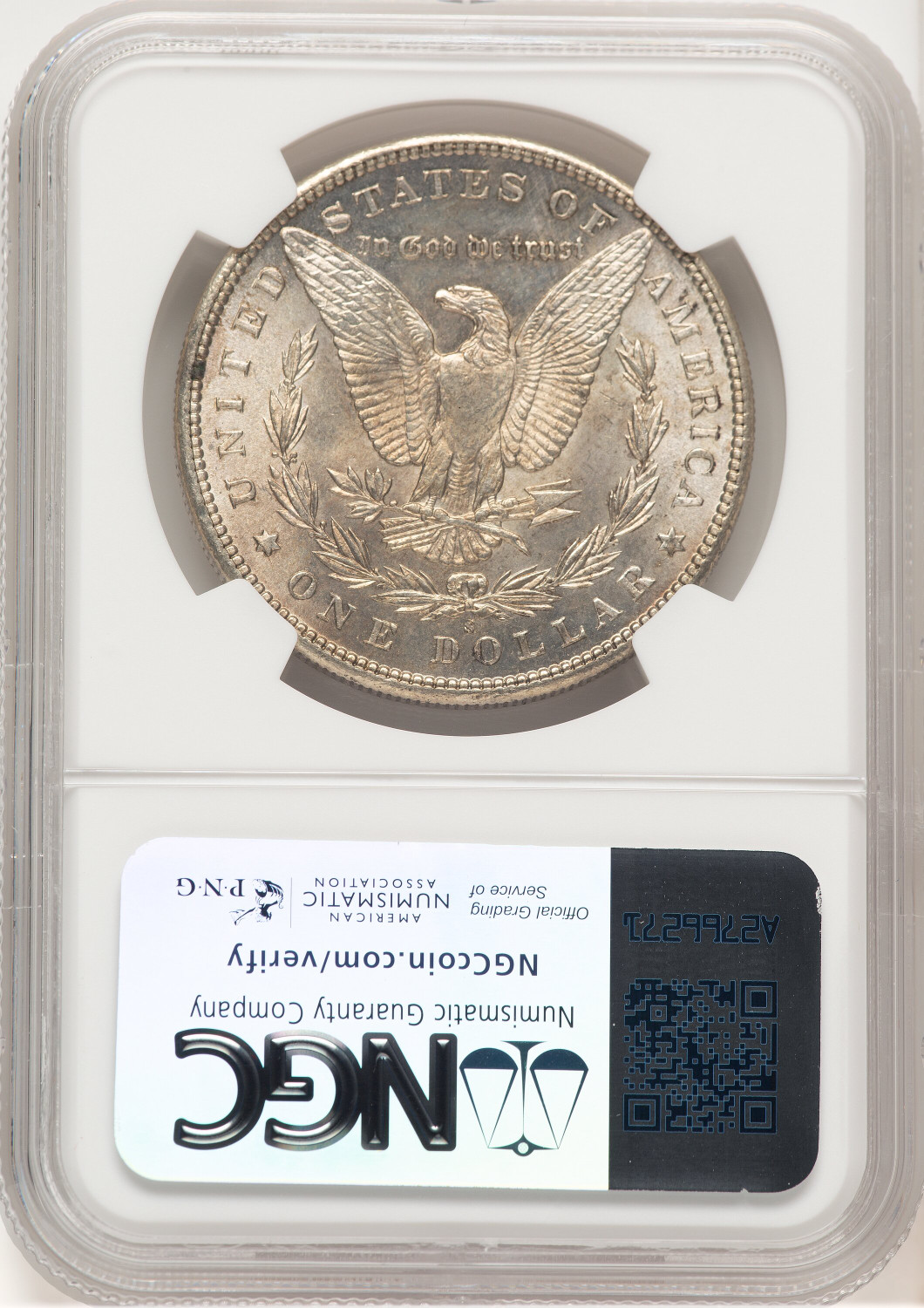 1898-S Morgan Dollar NGC MS63 (779152017). Second Image