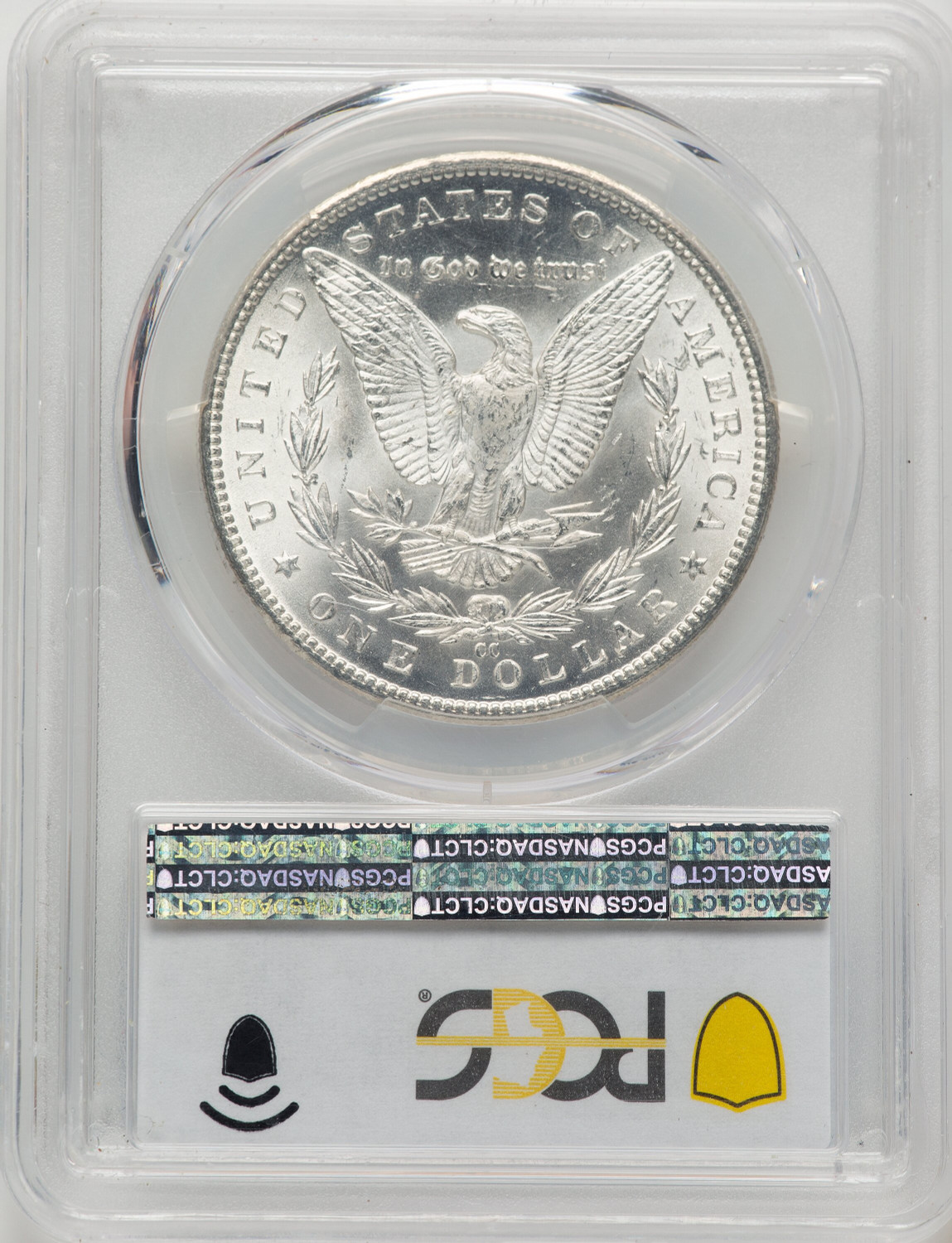 1884-CC Morgan Dollar PCGS MS65 (777410137). Second Image