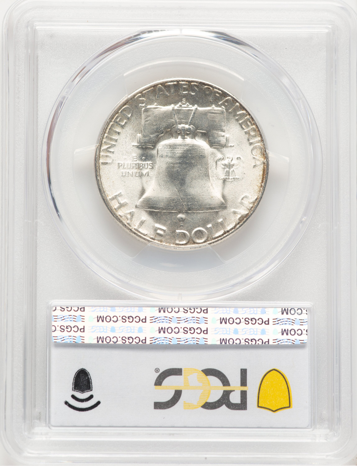 1954-S 50C FL Franklin Half Dollar PCGS MS66. Second image.