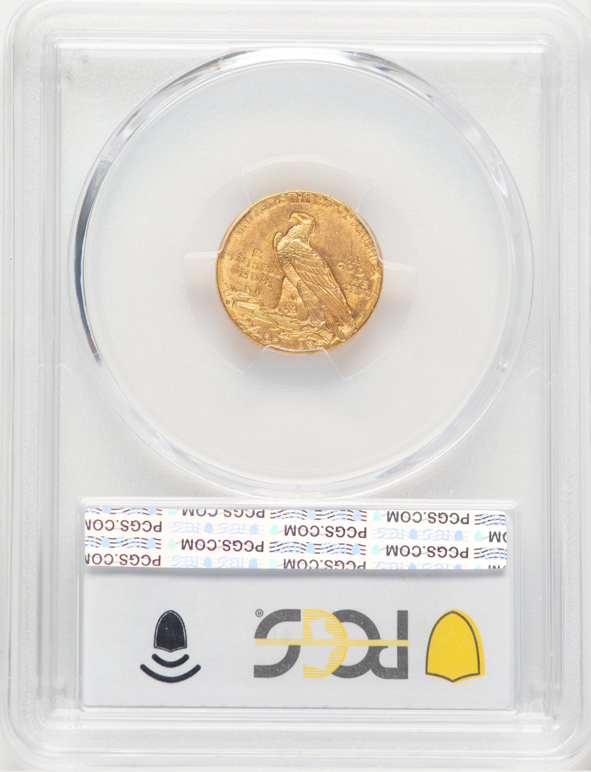 1925-D $2.50 Indian Quarter Eagle PCGS MS65 (780078050). Second image.