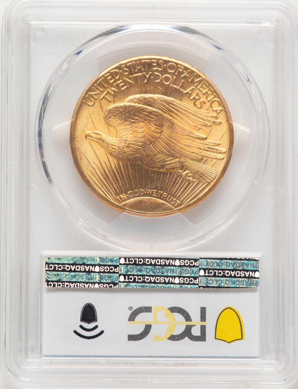 1927 $20 Saint-Gaudens Double Eagle PCGS MS67 (778256060). Second image.