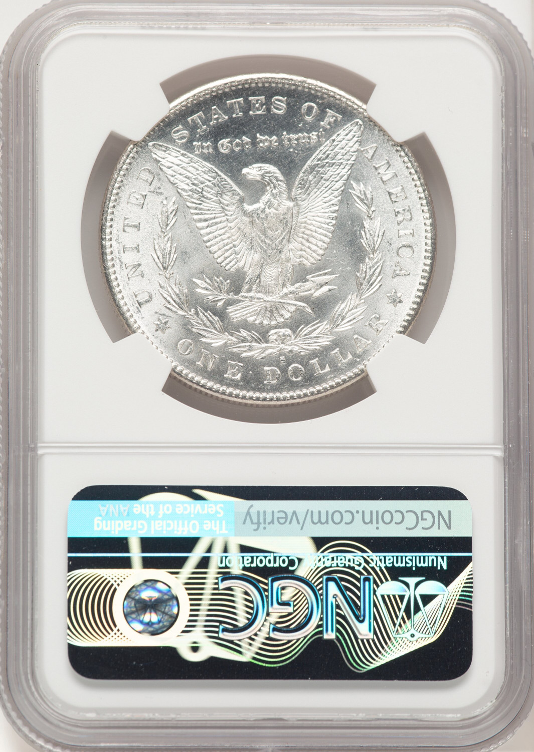 1879-S Reverse of 1878 CAC Morgan Dollar NGC MS64. Second image.