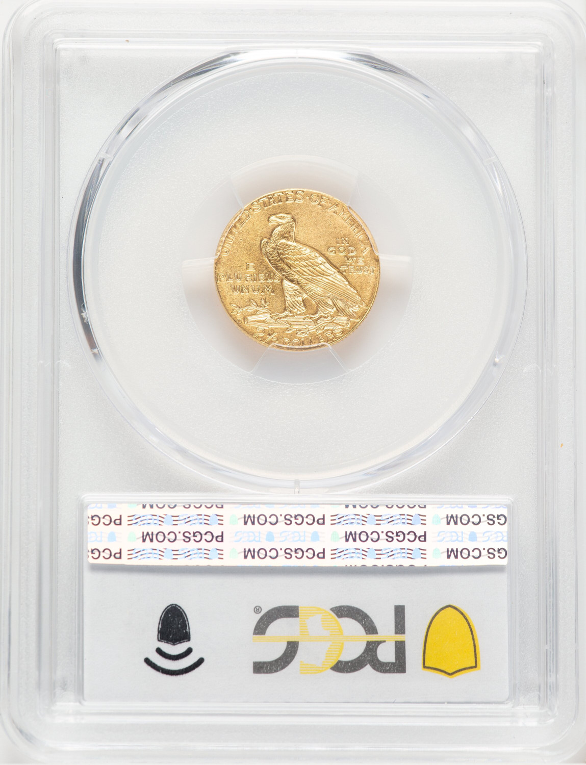 1911-D $2.50 Indian Quarter Eagle PCGS MS64 (521661001). Second image.
