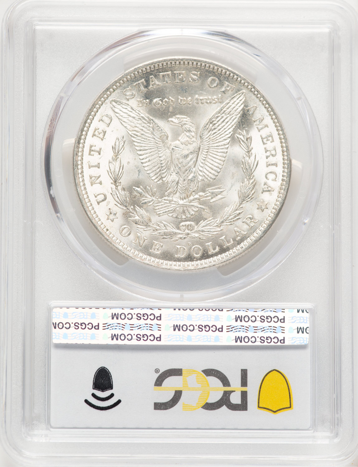 1921-D Morgan Dollar PCGS MS66 (507374009). Second image.