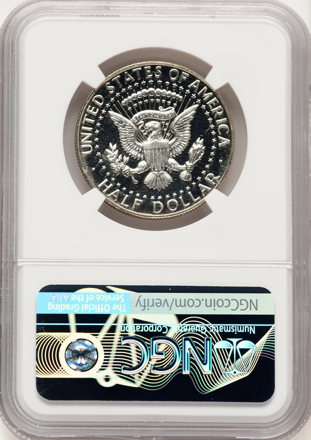 1966 50C SMS SMS Kennedy Half Dollar NGC MS67 (771526002). Second image.