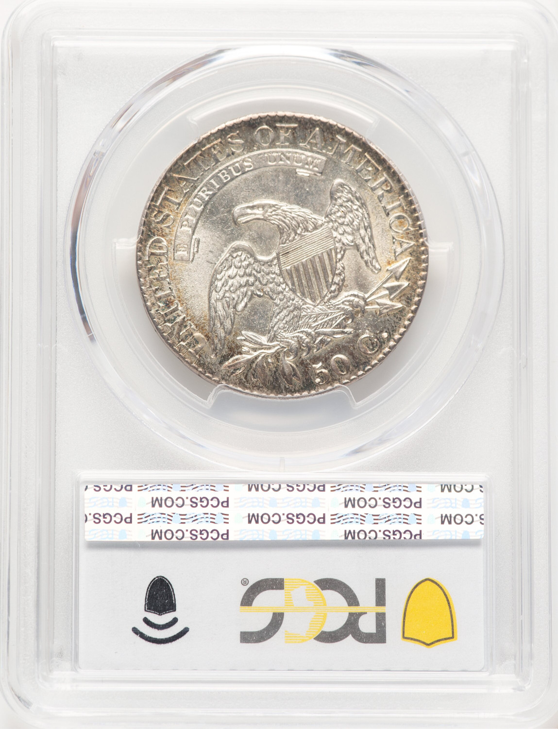1825 50C Bust Half Dollar PCGS MS65. Second image.