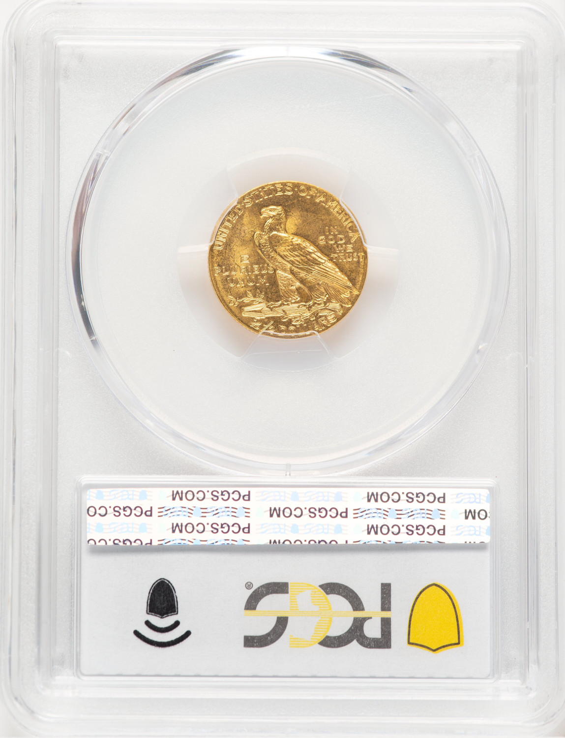 1908 $2.50 Indian Quarter Eagle PCGS MS64 (777428007). Second image.