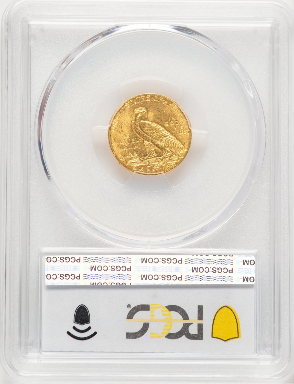 1908 $2.50 Indian Quarter Eagle PCGS MS64 (778950010). Second image.
