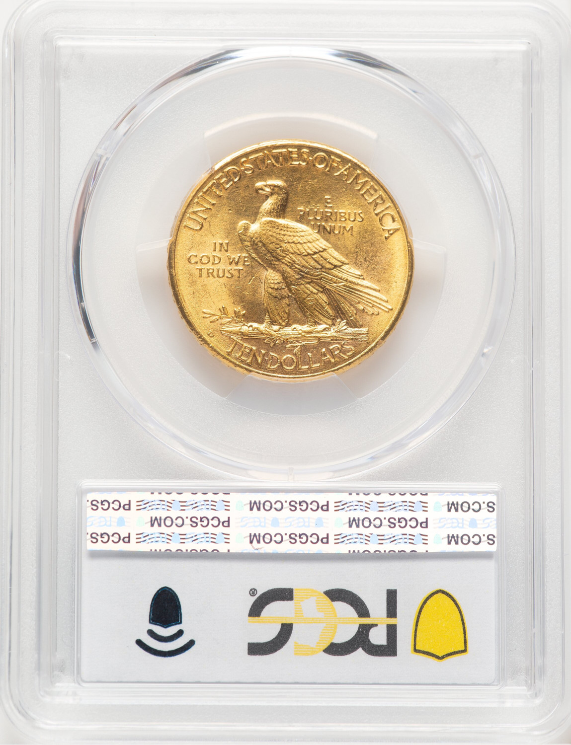 1909-D $10 Indian Eagle PCGS MS62 (779584040). Second Image