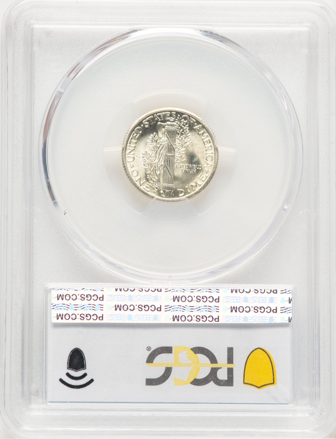 1935-S 10C FB Mercury Dime PCGS MS67 (779691006). Second image.