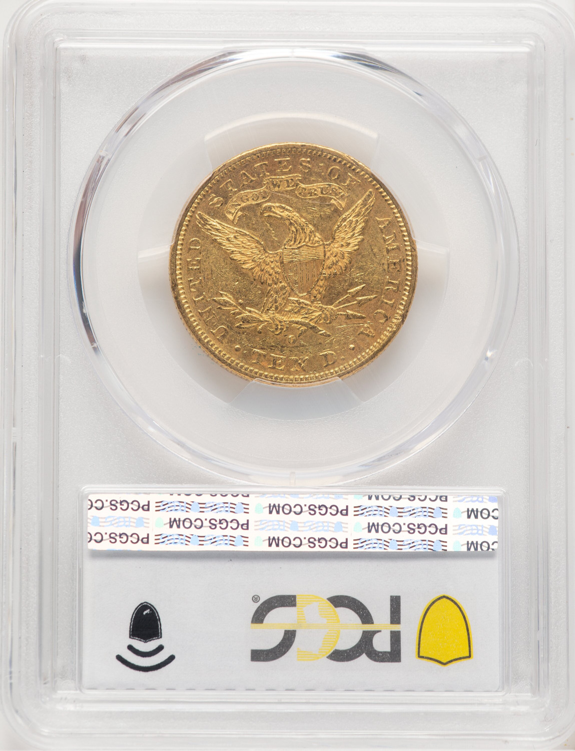 1882-O $10 Liberty Eagle PCGS MS60. Second image.