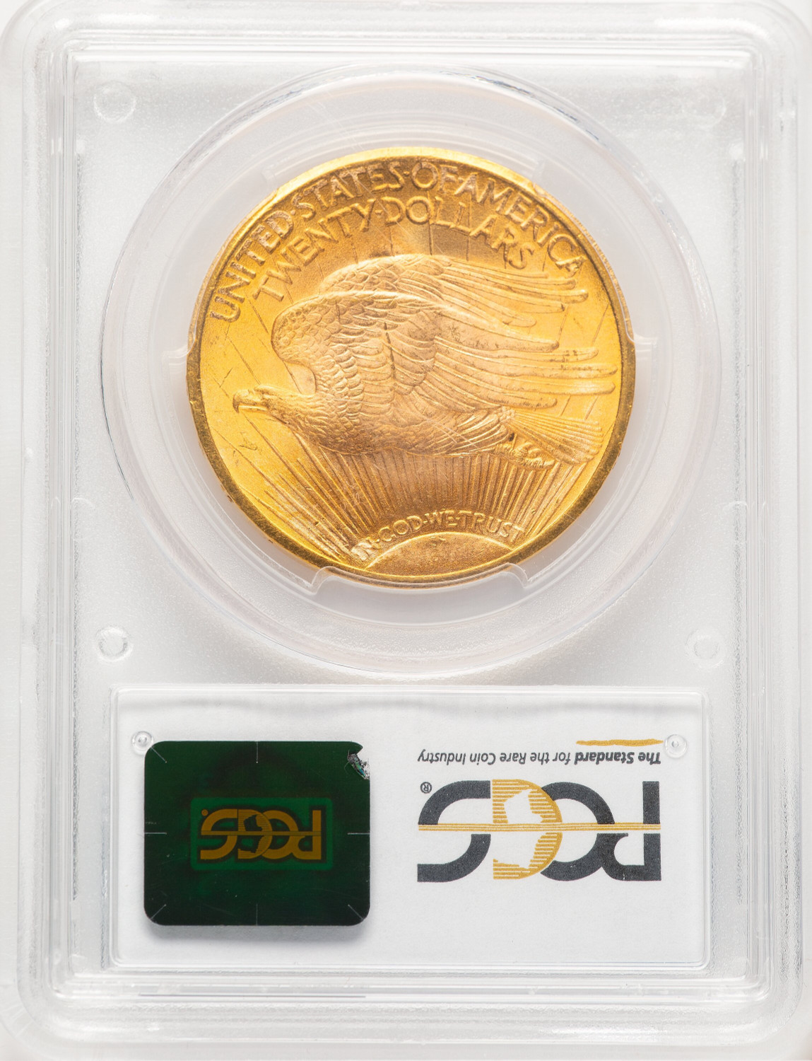 1924-D $20 Saint-Gaudens Double Eagle PCGS MS64. Second image.