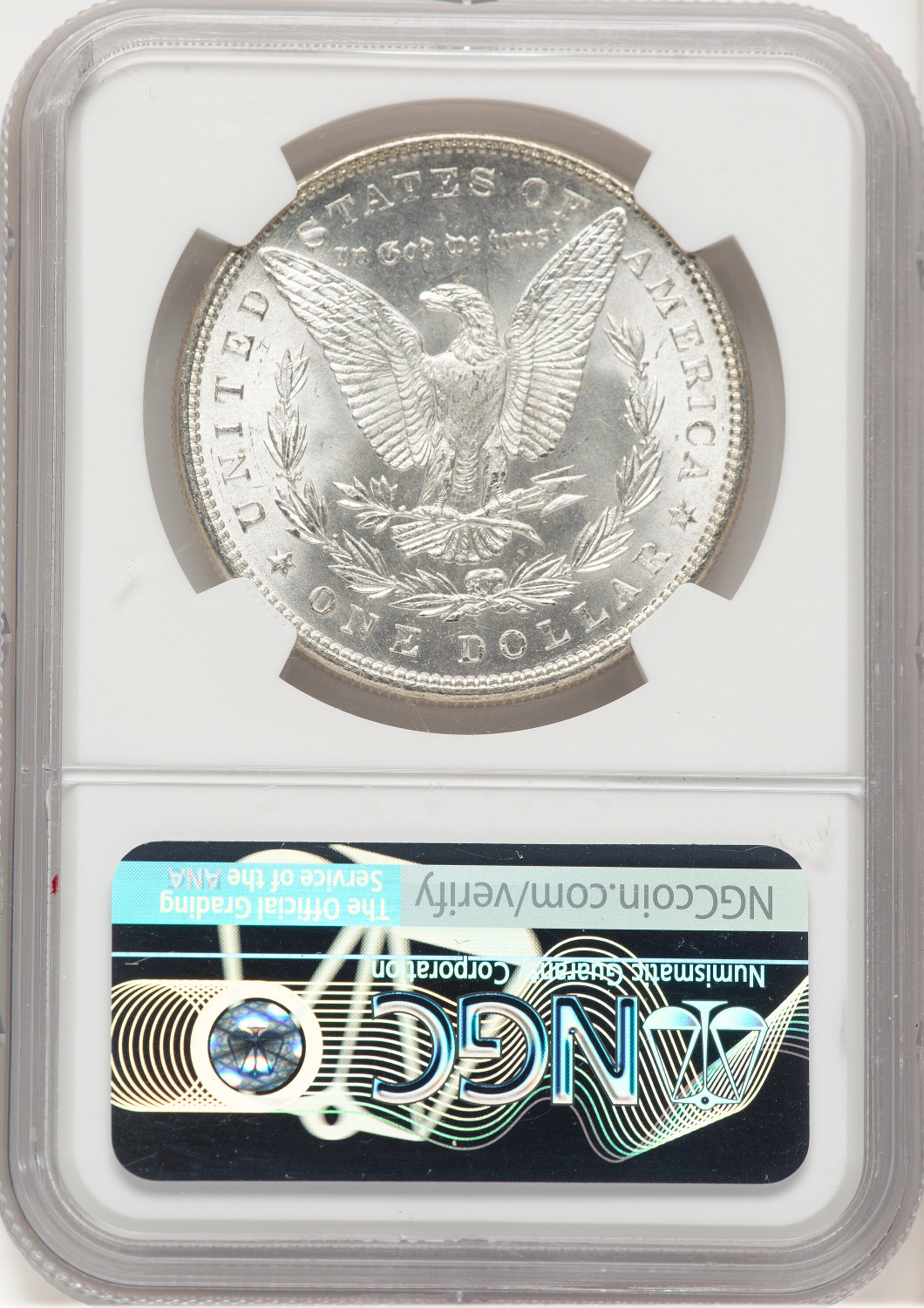 1888 Morgan Dollar NGC MS66 (521684078). Second image.